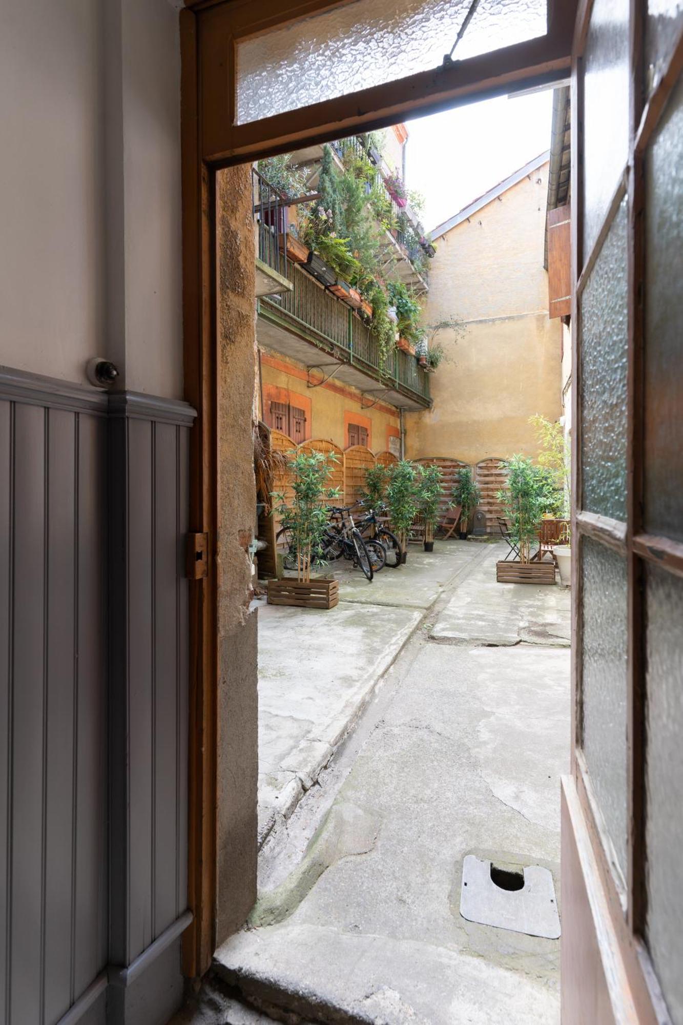 Le Patio Riquet Lägenhet Toulouse Exteriör bild